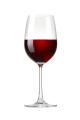 das Bild zu 'a glass of wine' auf Deutsch