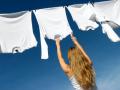 das Bild zu 'hang something out to dry' auf Deutsch