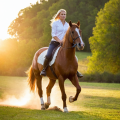 das Bild zu 'montar a caballo' auf Deutsch