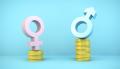 das Bild zu 'gender pay gap' auf Deutsch