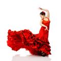 das Bild zu 'traje de flamenca' auf Deutsch